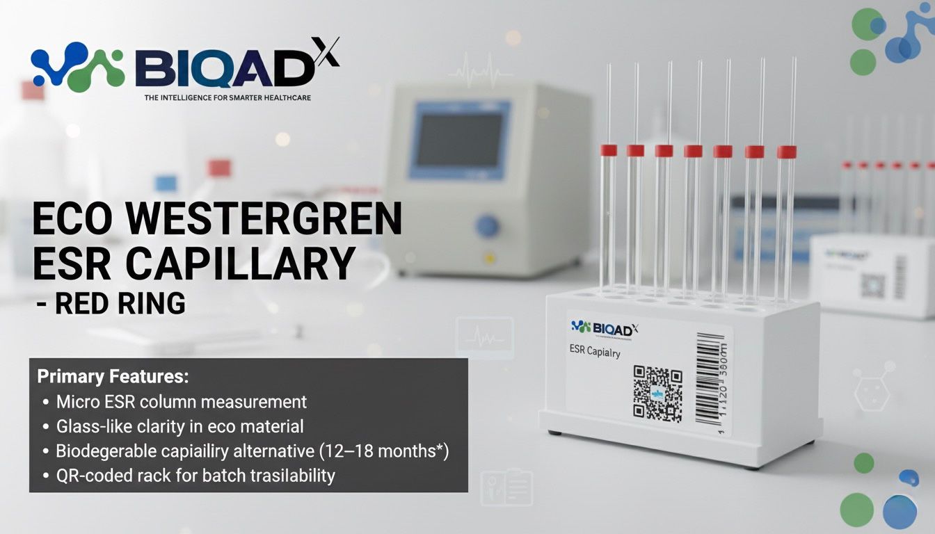 Eco Westergren ESR Capillary