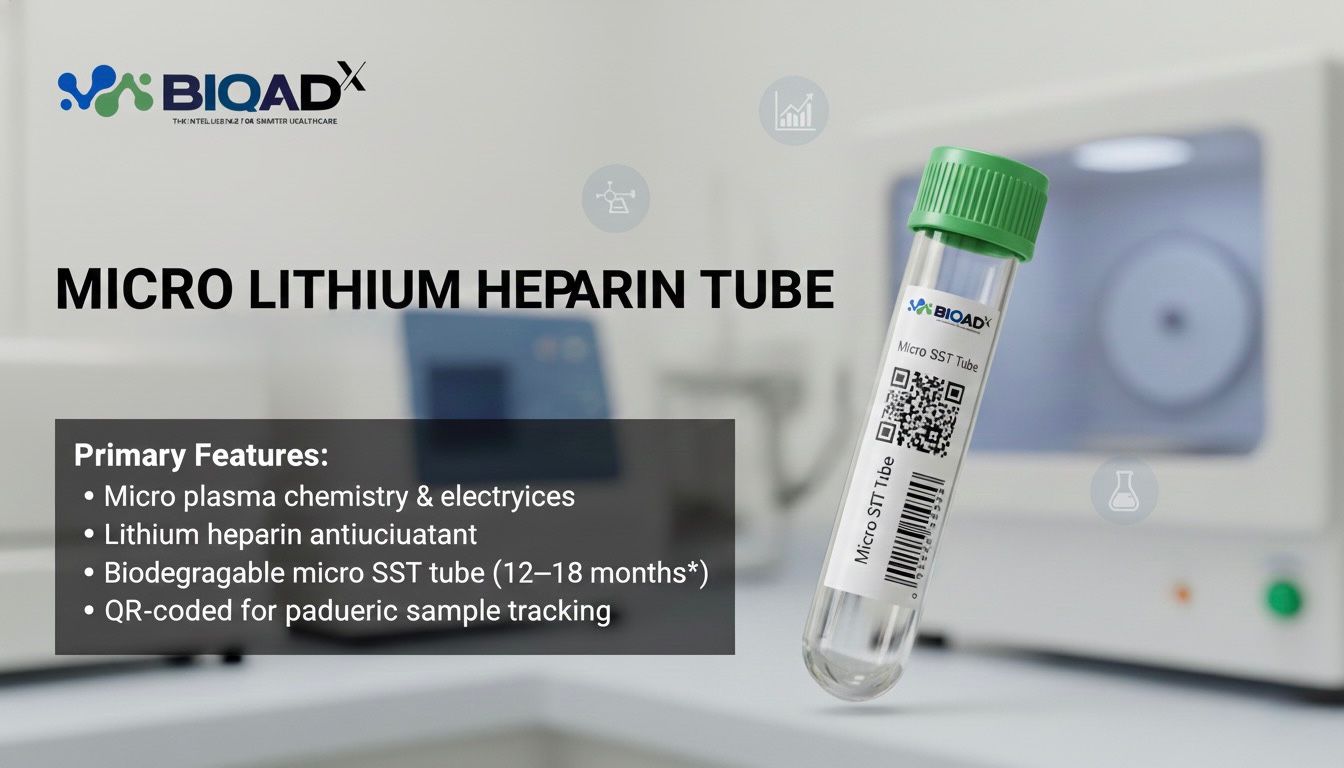 Micro Lithium Heparin Tube