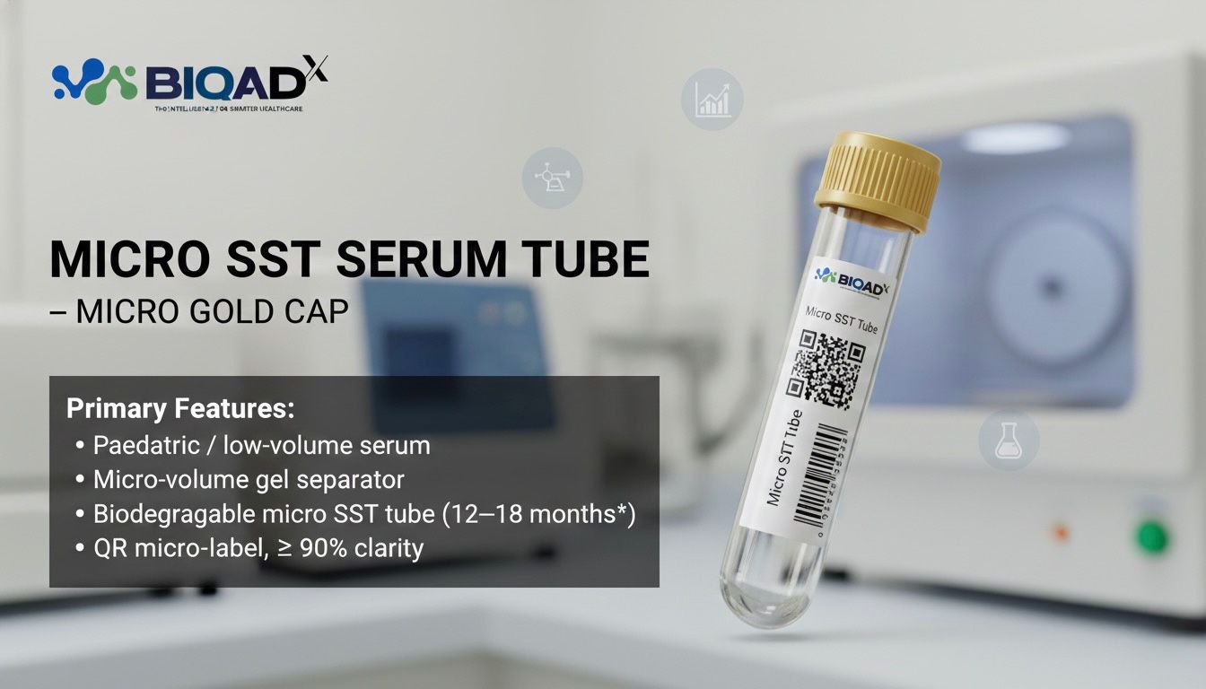 Micro SST Serum Tube (Paediatric)